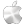 Apple Metal Icon 24x24 png